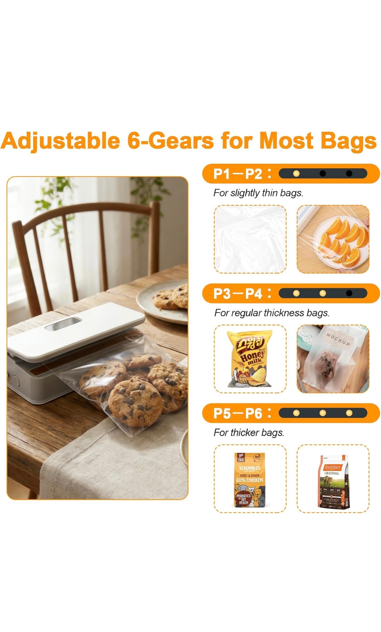 Seal Any Bag in Seconds- No More Steal Food