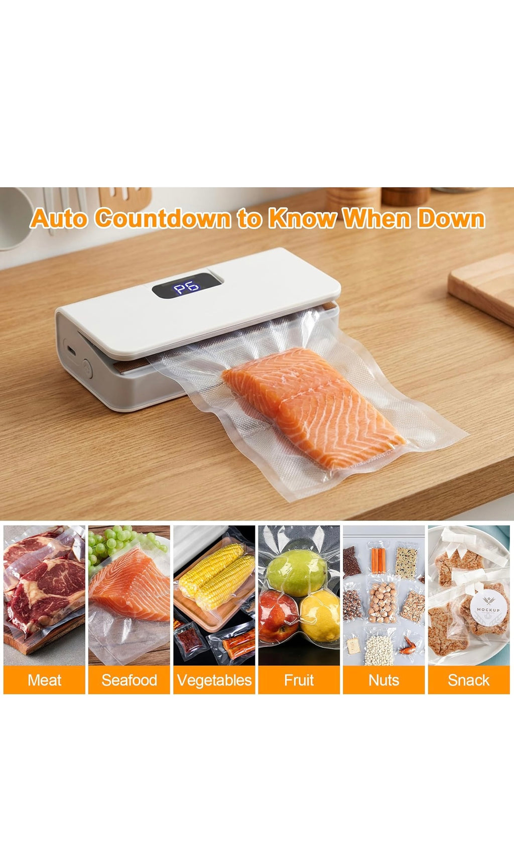 Seal Any Bag in Seconds- No More Steal Food