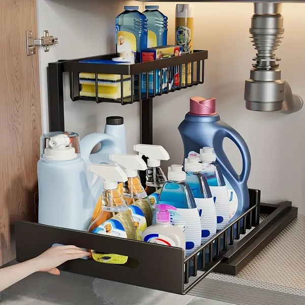 EasySpace™ – Slide-Out Under Sink Organizer
